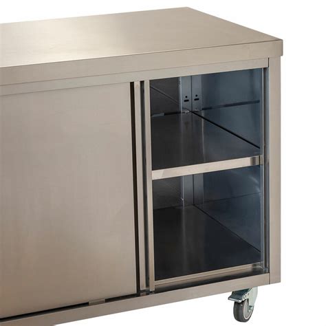 stainless steel storage dish cabinet sliding doors|stainless steel restaurant cabinets.